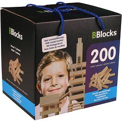 Foto van Bblocks - 200 stuks in doos - blokken bblocks