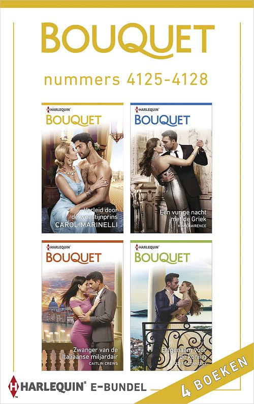 Foto van Bouquet e-bundel nummers 4125 - 4128 - caitlin crews - ebook (9789402544350)