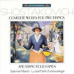 Foto van Shostakovich: complete works for two pianos and piano for four hands - cd (8007144604646)