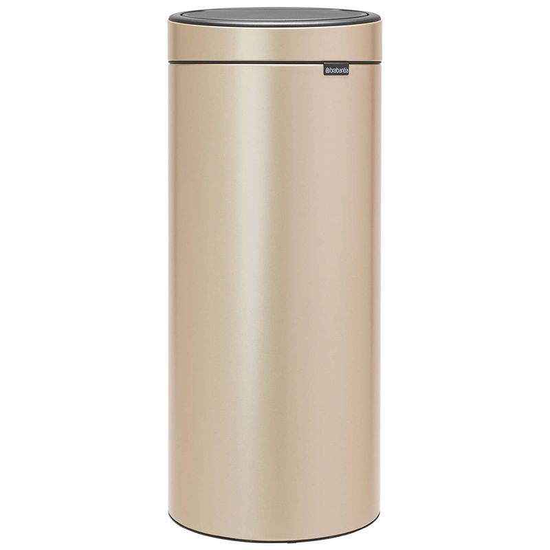 Foto van Brabantia touch bin 30 liter metallic gold