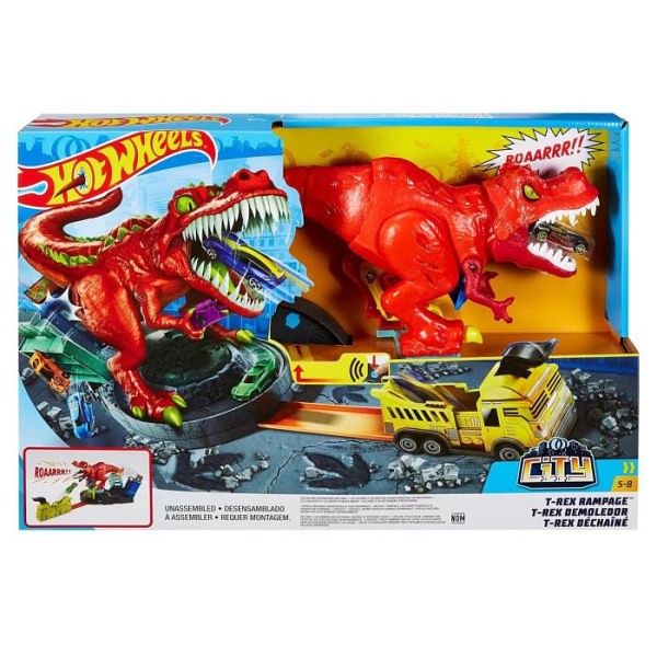 Foto van Hot wheels city t-rex rampage