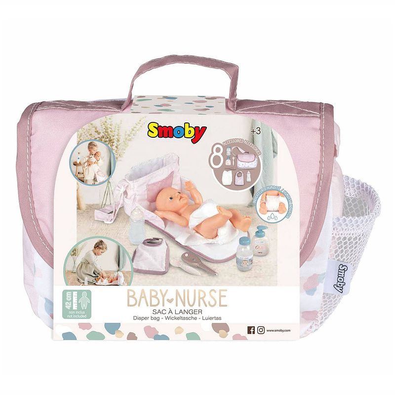 Foto van Smoby - baby nurse luiertas 8dlg.