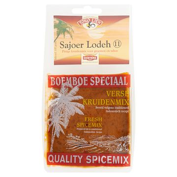 Foto van Toko lien boemboe speciaal verse kruidenmix sajoer lodeh nr 11 100g bij jumbo