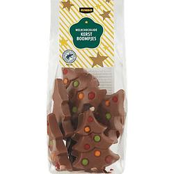 Foto van Jumbo melkchocolade kerstboompjes 150 g