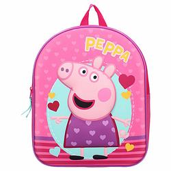 Foto van Nickelodeon rugzak peppa pig 3d 9 liter polyester roze