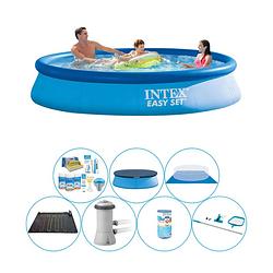 Foto van Intex easy set rond 366x76 cm - zwembad pakket