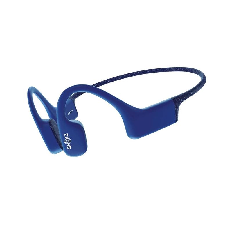 Foto van Shokz openswim hoofdtelefoon blauw