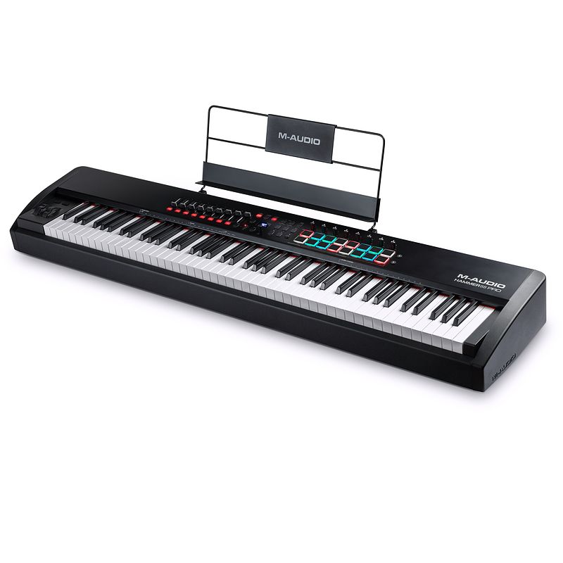 Foto van M-audio hammer 88 pro usb/midi keyboard