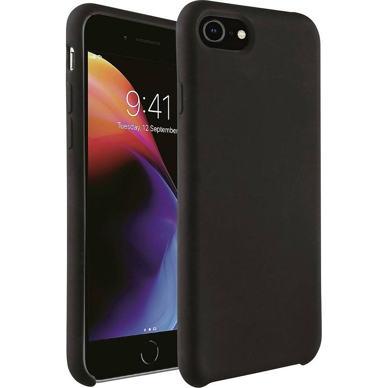 Foto van Vivanco hype backcover apple iphone se (2. generation), iphone se (3. generation) zwart