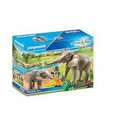 Foto van Playmobil family fun olifantenverblijf 70324