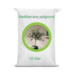 Foto van Warentuin mix - mediterrane potgrond aarde 10 liter