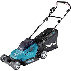 Foto van Makita makita grasmaaier accu zonder accu 18 v snijbreedte max. 430 mm