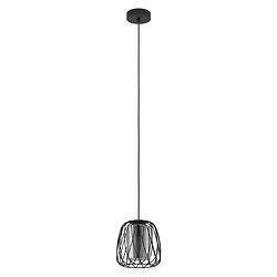 Foto van Eglo floresta hanglamp - e27 - ø 19.5 cm - zwart