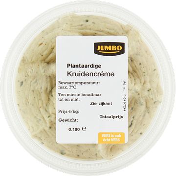 Foto van Jumbo plantaardige kruidencreme 100g