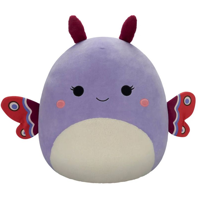 Foto van Squishmallows knuffel sandrine de lavendelkleurige mot - 50 cm