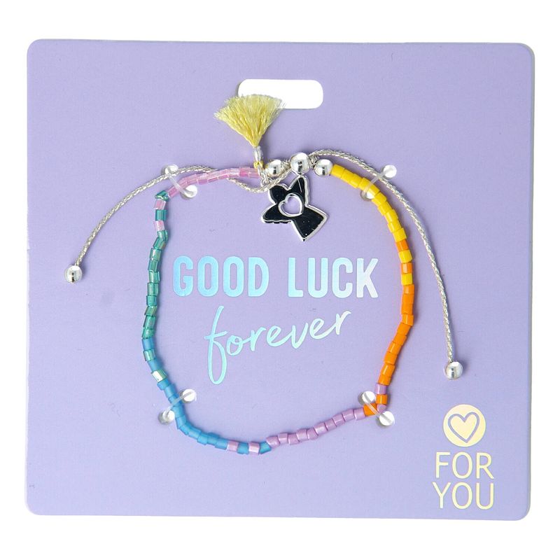 Foto van Trend kralenarmband protection & love good luck forever