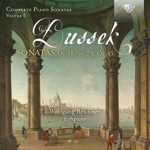 Foto van Dussek: complete piano sonatas op.18 no.2 & op.45, - cd (5028421956053)