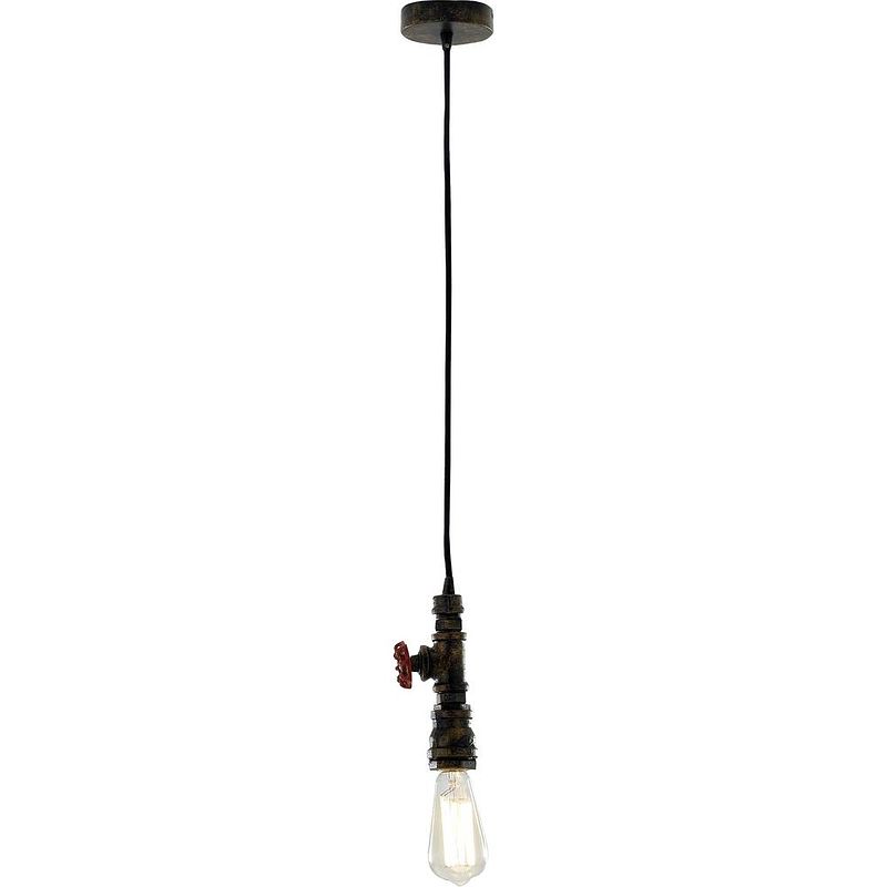 Foto van Eco-light i-amarcord-s1 i-amarcord-s1 hanglamp e27 roest-bruin