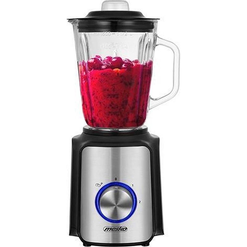 Foto van Mesko ms 4080 - blender met glazen kom - 1.5 liter