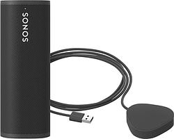 Foto van Sonos roam zwart + wireless charger