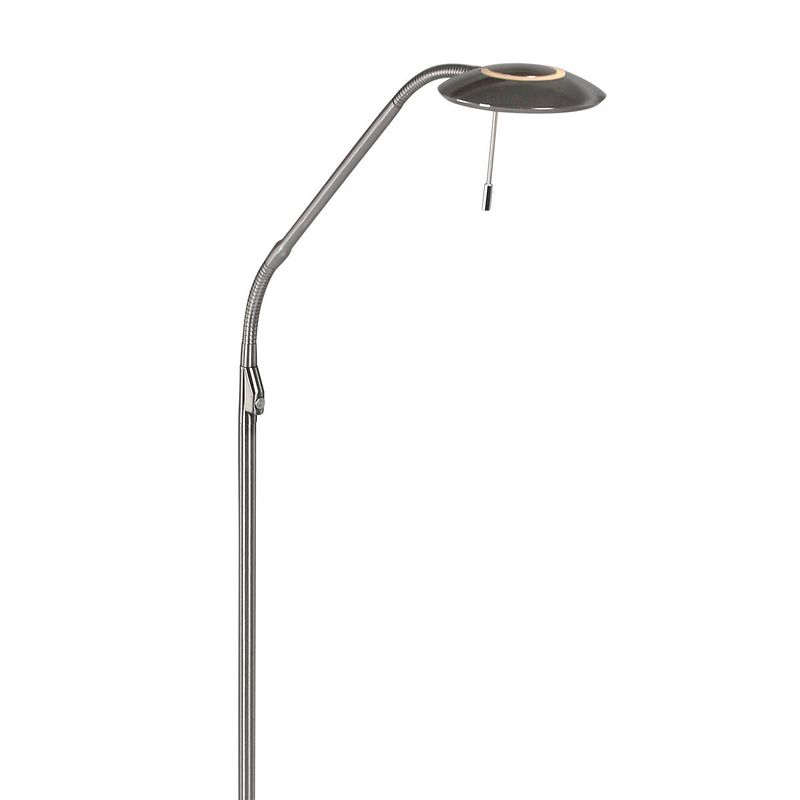 Foto van Steinhauer vloerlamp zenith led 7910st staal