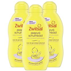 Foto van Zwitsal - zeepvrij schuimbad - 3 x 200 ml