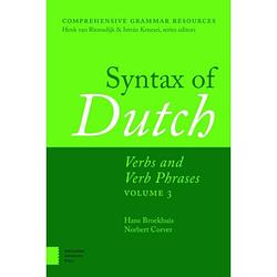 Foto van Syntax of dutch / verbs and verb phrases volume 3