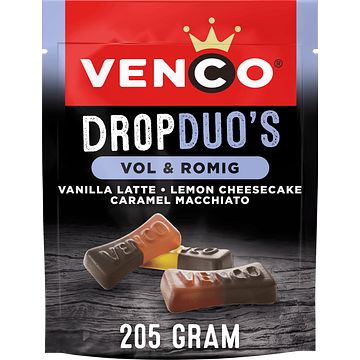 Foto van Venco dropduo'ss vol & romig 205g bij jumbo