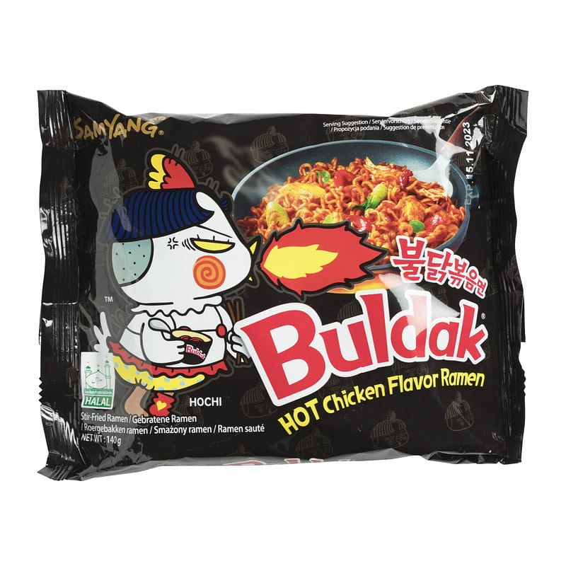 Foto van Samyang buldak noodles - habanero lime