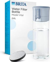 Foto van Brita water filter fles vital lichtblauw