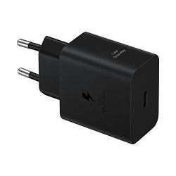 Foto van Samsung 45w power adapter oplader zwart