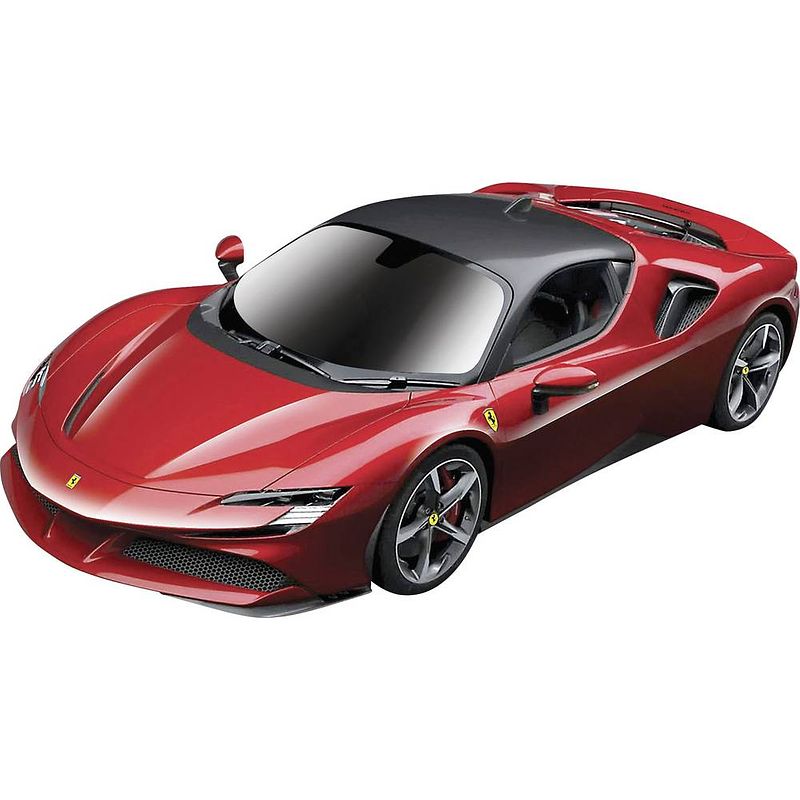 Foto van Maistotech 82334 ferrari sf90 stradale 1:24 rc modelauto voor beginners elektro straatmodel achterwielaandrijving incl. accu, oplader en batterijen voor de