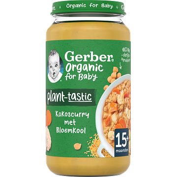 Foto van Gerber® planttastic kokoscurry met bloemkool 15+ bij jumbo