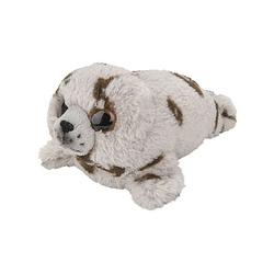 Foto van Pluche grijze zeehond knuffeldier van 18 cm - knuffel zeedieren