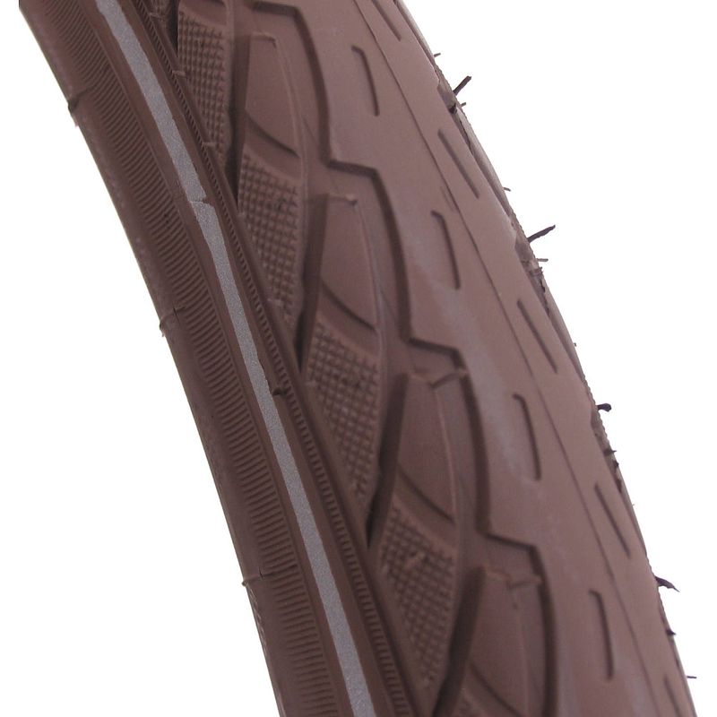 Foto van Buitenband deli tire 26x1.75"" / 47-559 mm - bruin met reflectie