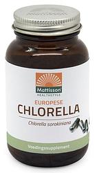 Foto van Mattisson healthstyle europese chlorella 775mg capsules