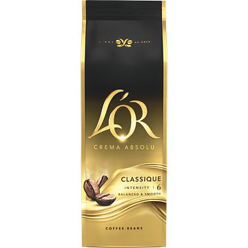 Foto van L'sor crema classique koffiebonen 500g bij jumbo