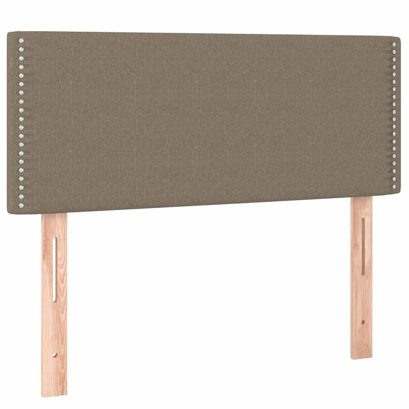 Foto van Vidaxl hoofdbord 80x5x78/88 cm stof taupe