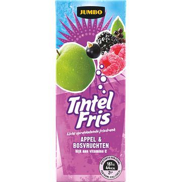 Foto van Jumbo tintel fris appel bosvruchten 6 x 200ml