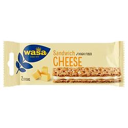 Foto van Wasa sandwich cheese 3 x 31g bij jumbo