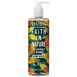 Foto van Faith in nature grapefruit & orange hand wash 300ml.