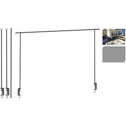 Foto van Tafelklem voor decoratie grijs 135 x 100 cm