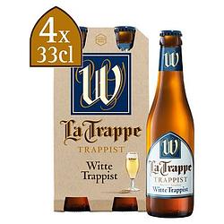 Foto van La trappe witte trappist 4pack bij jumbo