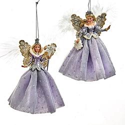 Foto van Kurt s. adler - ornament plastic lavendel fairy l14cm