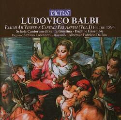 Foto van Balbi: psalmi ad vespera - cd (8007194104103)