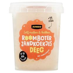 Foto van Jumbo roomboter zandkoekjes koekjesdeeg 500g