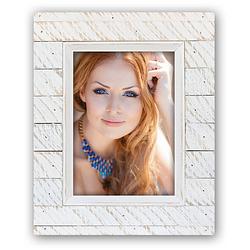 Foto van Zep - houten driftwood fotolijst lena wit voor foto formaat 20x30 - xn23w