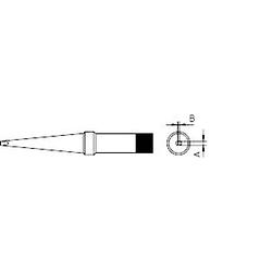 Foto van Weller 4ptm8-1 soldeerpunt langwerpig grootte soldeerpunt 3.2 mm inhoud: 1 stuk(s)