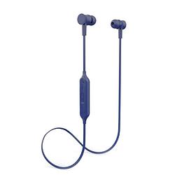 Foto van Bluetooth stereo oordopjes, blauw - kunststof - celly procompact