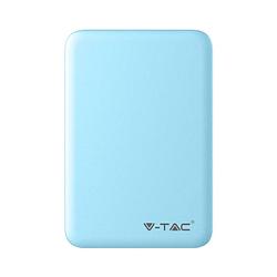 Foto van V-tac vt-3503 compacte powerbank - 5.000 mah - blauw